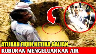 Aturan Fiqih Ketika Galian Kuburan Mengeluarkan Air - Taman Islami