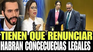 !BOMB4!  TIENEN QUE RENUNCIAR LA DIRECTIVA DE LA ASAMBLEA LEGISLATIVA