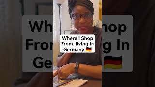 Where I Shop From #short Iiving In Germany 🇩🇪