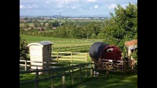 Camping at Huntstile farm near Bridgewater Somerset