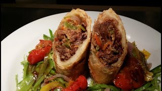 Beef Spring Roll recipe | Quick and Easy Yummy 😋