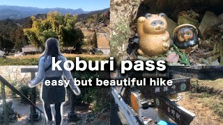 Koburi pass 顔振峠 -  I enjoyed it :)