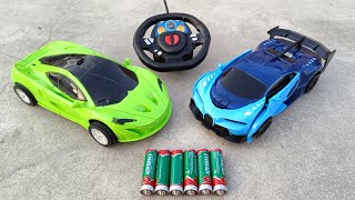 Remote control Deformed Rc Car Unboxing and testing & redio control 3d light Supar car & Remote Car