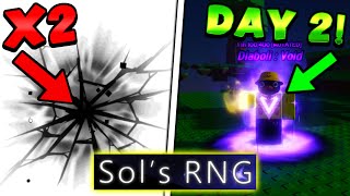 SOLS RNG INSANE DAY 2 LUCK…