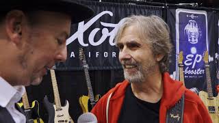 Dean Brown Interview at the Xotic Guitars and Effects Booth - NAMM 2020