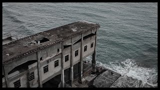 Abandoned Factory at the Coast Drone Footage (Italy)