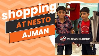 Shopping at Nesto in Ajman