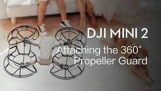 DJI Mini 2｜360°プロペラガードの着脱方法(JP字幕)