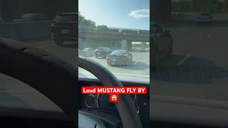 LOUD MUSTANG DOES QUICK PULL 😱 #mustang #loudmustang