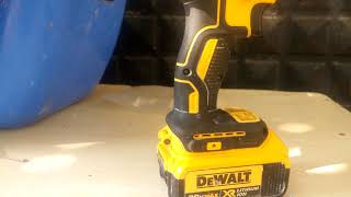 Dewalt şarlı matkap test