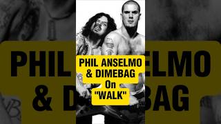 Dimebag Darrell Phil Anselmo Pantera Explain WALK #heavymetal #hardrock #90smetal