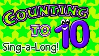 Counting to 10 with the Sun - Learning to Count for Kids - Preschool Children Toddlers