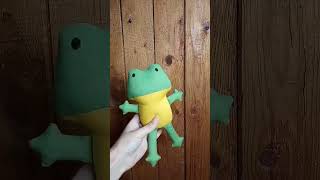 Handmade Stuffed Frog 🐸 #smallbusiness