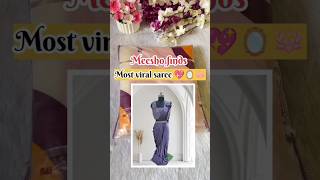 Meesho most viral saree hall 💜✨🪞#meeshofinds #fashion #saree #sareefashion #unboxing #shortvideo