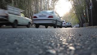 Iran video footage | tehran city - cars - street