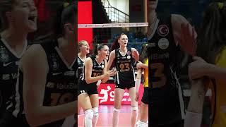 Bad day for Vakifbank against Galatasaray, spoiling Yuan Xin Yue’s debut #vakıfbank #galatasaray