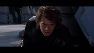 Anakin and Obi-Wan vs Dooku, but every time their blades clash, your buttom makes a weird noice