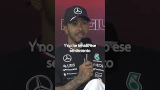 Lewis Hamilton en la conferencia de Prensa post Gran Premio de Bélgica 🇧🇪