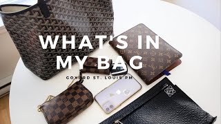 GOYARD ST LOUIS TOTE | WHAT'S INSIDE & WEAR AND TEAR