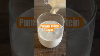 Pumpkin Milkshake or Pumpkin Protein Shake?? You be judge!!! #pumpkin #protein #healthyfood #shorts