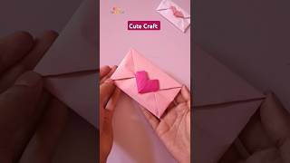 Paper Craft Easy || Cute Craft || Paper Craft Without Glue || Eshu Art&Craft #shorts #viralshorts