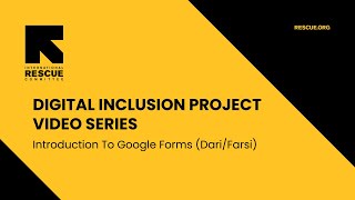 Introduction To Google Forms (Dari/Farsi)