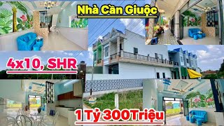 Nhà Đất Cần Giuộc, Nhà Giá Rẻ Sổ Hồng Riêng 4x10M, Chỉ 1.3 Tỷ Gần Chợ Hưng Long | Văn Trần