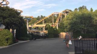 Ricochet POV Slow Mo Kings Dominion