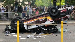 Les manifestants détruisent le véhicule SLC PD - Est ce normal ?