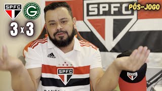 SÃO PAULO 3X3 GOIÁS, MAIS UM EMPATE QUE COLOCA O TIME EM RISCO NO BRASILEIRO