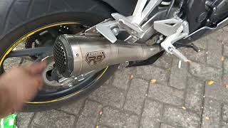 Review Knalpot R9 GPX Stainless CBR 250RR#Kerenabis#VlogDCS