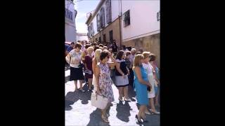 Emigrante 2015. Procesión de la Virgen de la Encina