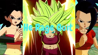 Kefla Fusion Made him Rage Quit Dragonball Sparking Zero