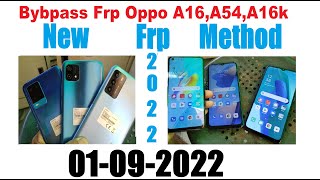 Remove Google Account Oppo A54, Bypass Frp A16,A16K