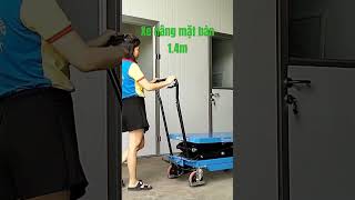 Xe Nâng Mặt Bàn 800kg Lên 1.4m