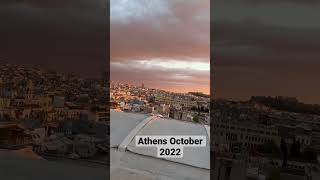 Sunset in Athens #greece #athens #city #sunset #views