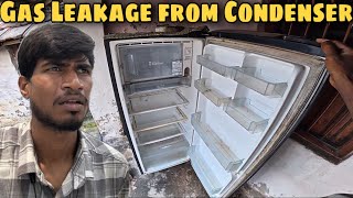 LG Refrigerator gas re filling in a village of Madhepura District || EHSAN