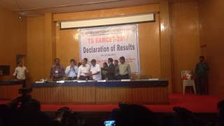 JNTUH VC Venugopal Reddy Released TS Eamcet 2017 Results - Vidyavision