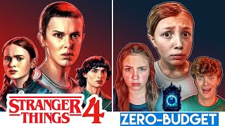 STRANGER THINGS 4 With ZERO BUDGET! Netflix PARODY By KJAR Crew!