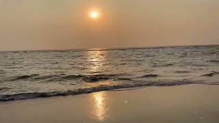 Peaceful Beautiful Sunset at📍Betul Beach Goa 🌅 | Goa trip | Goa beaches | #goa #trip #beach #travel