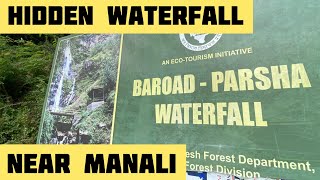 Hidden Waterfall ! Parsha Waterfall In Manali ! Explore ! Himachal Pradesh ! Indian Royal Traveller