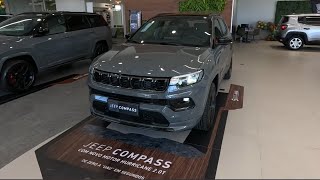 NOVO JEEP COMPASS BLACKHAWK AGORA COM MOTOR HURRICANE 2.0 DE 272 CV E 40 DE TORQUE