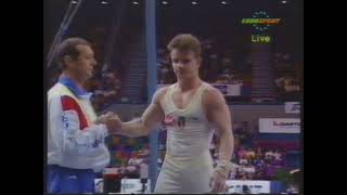 Dan Burinca (ROM) - Worlds 1994 - Prelims - Still Rings