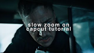 zoom tutorial on capcut