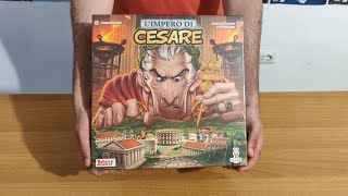 Unboxing de L'Impero di Cesare - gioco da tavolo