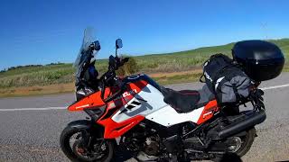 Suzuki V Strom 1050XT - Chapman Valley Western Australia.