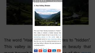 10 wonderful valleys