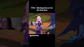 Ororon is Hannah Montana #genshinimpact #genshin #ororon #natlan #twitch #shorts #fyp