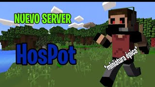 Nuevo server para Craftsman | HosPot