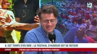 Le festival "Il est temps d'en rire" est de retour !